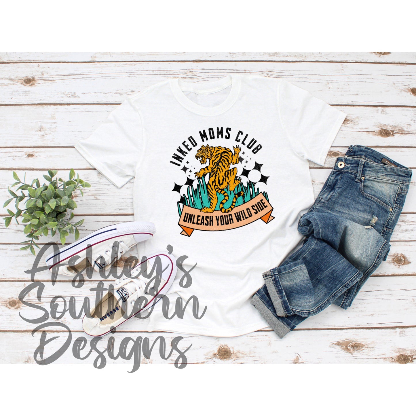 Inked Moms Club Tee