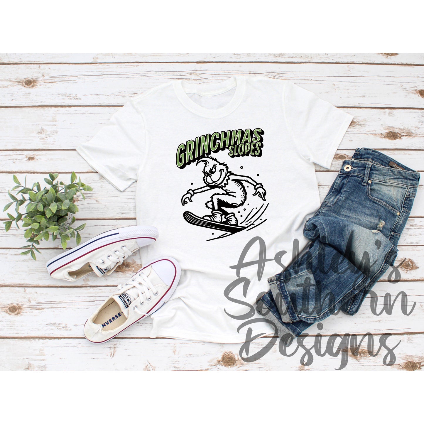 Grinchmas Slopes Tee