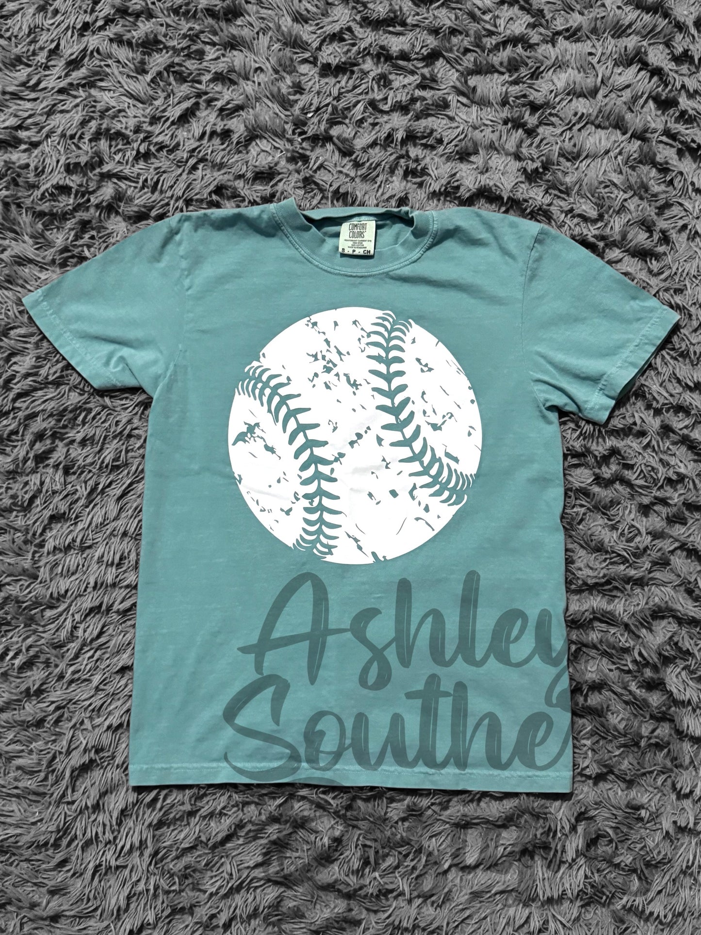 Baseball Grunge Tee