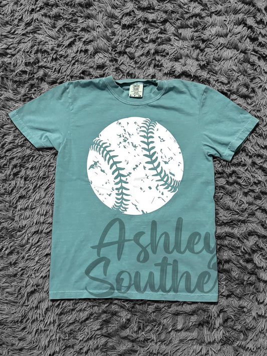 Baseball Grunge Tee