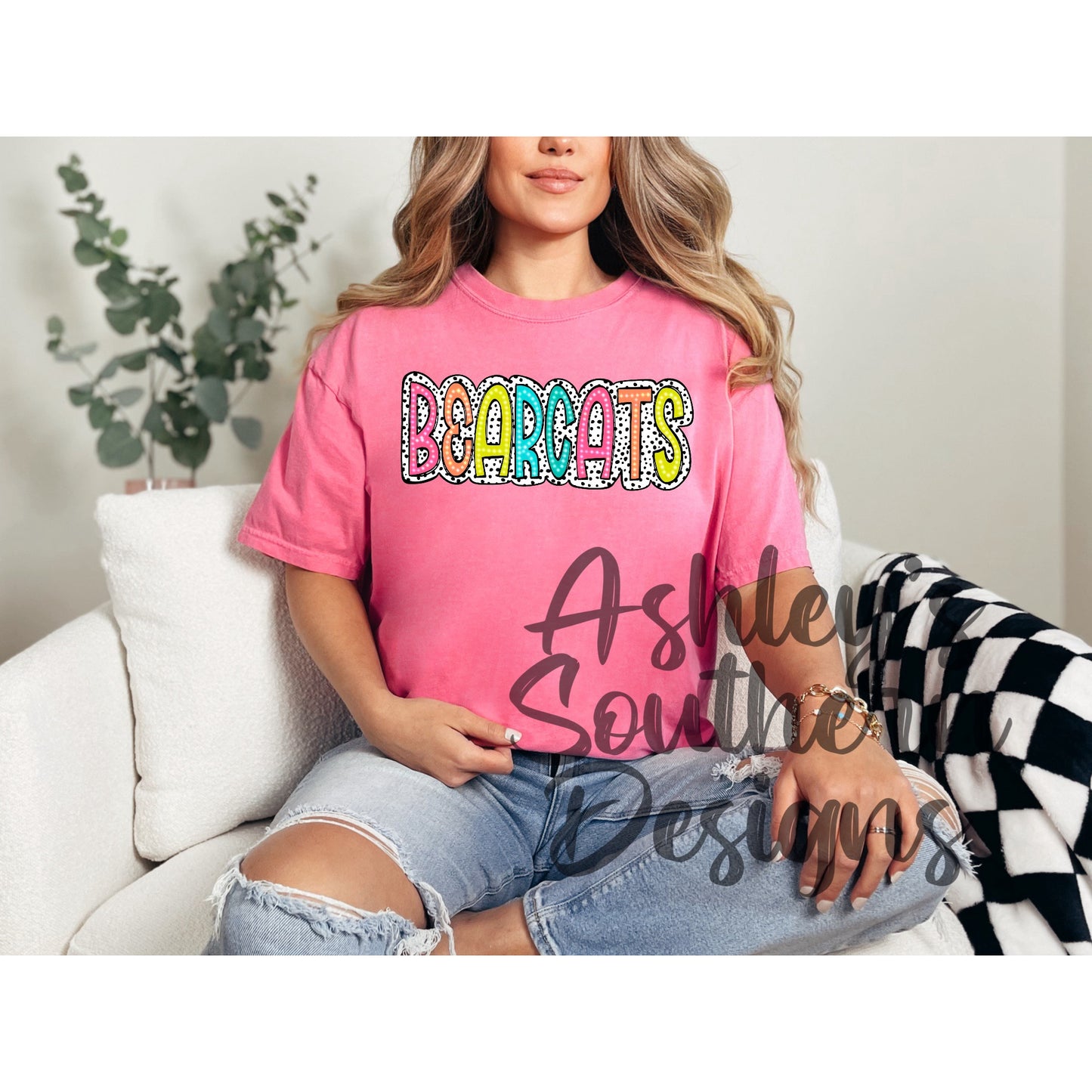 Bearcat Polka Dot Tee