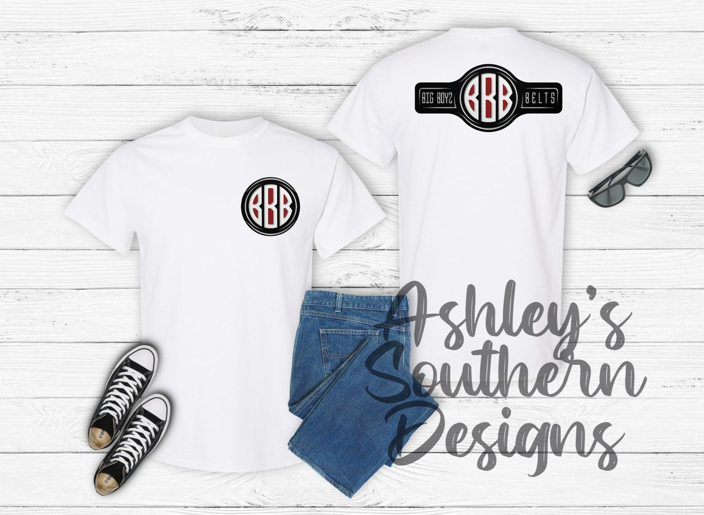 Big Boyz Belt Tee #1