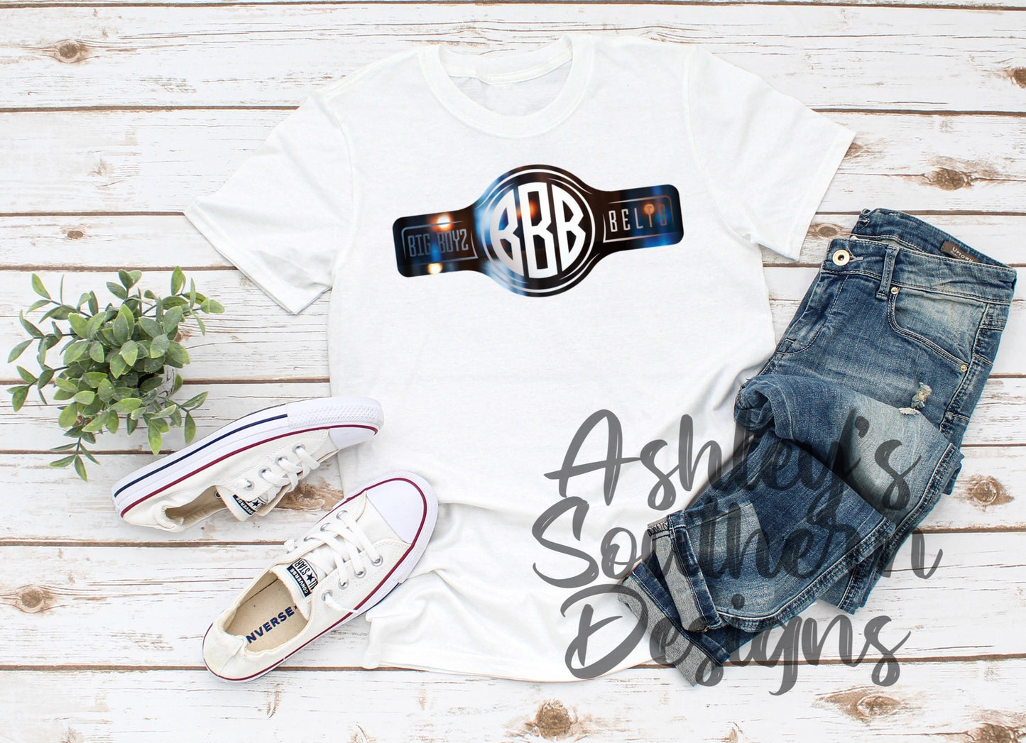 Big Boyz Belt Tee #3