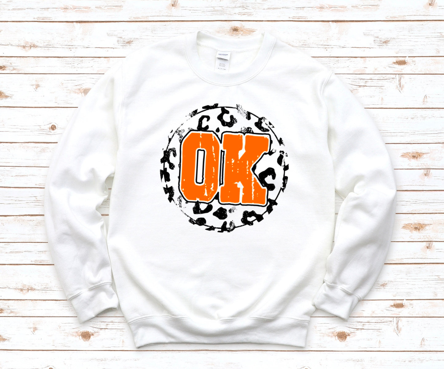 OK Leopard- Orange